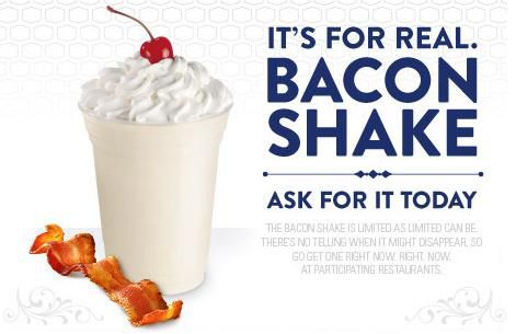 Jack in the Box Bacon Shake