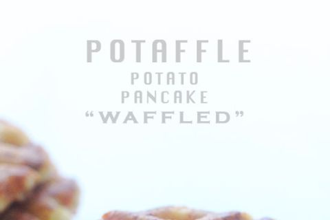 potatis pancake waffle