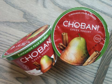 Päron Cinnamon Chobani Greek Yogurt