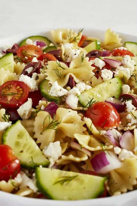 กรีก Pasta Salad Vertical