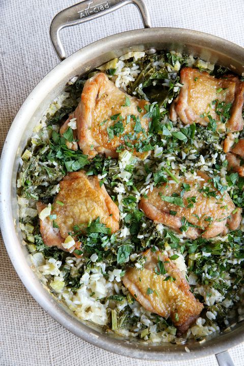 cmar Ranch Chicken Thighs with Rice Pilaf Recipe