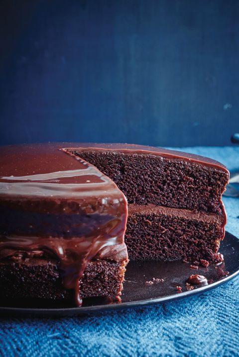 Çikolata Fudge Cake Vertical