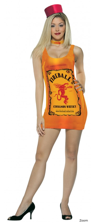 Fireball Whisky Costume