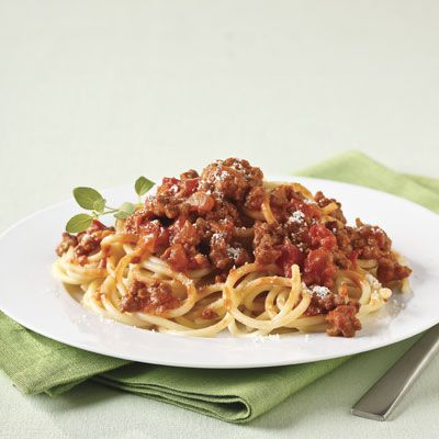 Spagetti with Zesty Bolognese