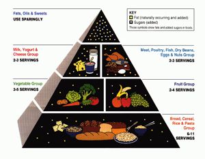 อาหาร pyramid
