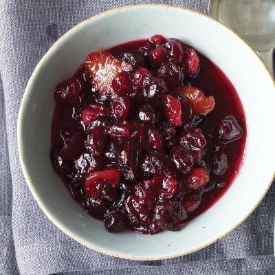 Turuncu-Kokulu Cranberry Sauce