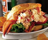 Kako do you improve upon the classic lobster-salad sandwich? Add bacon, lettuce and tomato!