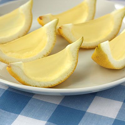 Limon Drop Fruit Wedge Jelly Shots