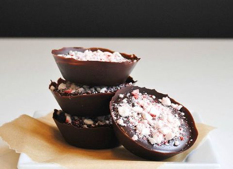 čokoláda truffle cups