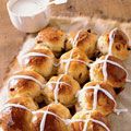 To seasonal British specialty, known for its raisins, candied citrus peel, and crosses of sweet white icing, has long delighted families come Easter morning.