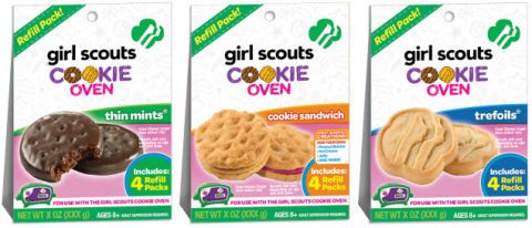 dievča scout cookie mixes