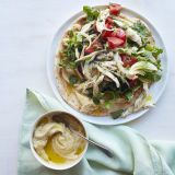 medelhavs chicken pitas