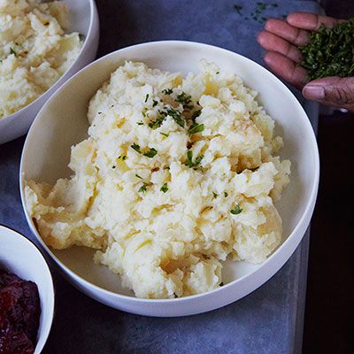 rostad garlic mashed potatoes