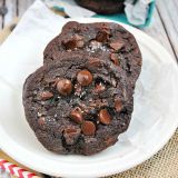 tmavý chocolate pudding cookies