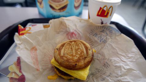 McDonalds frukostsmörgåsar kan vara kopplade till 22 matförgiftningsfodral