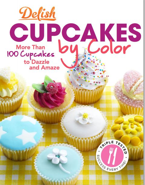 delish cupcakes by color cover