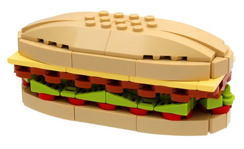 เลโก้ Sub Sandwich