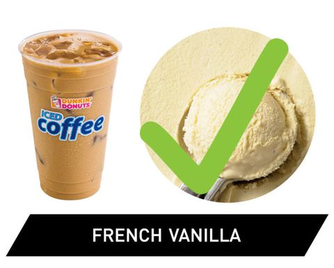 Dunkin' Donuts Iced Cofee - French Vanilla