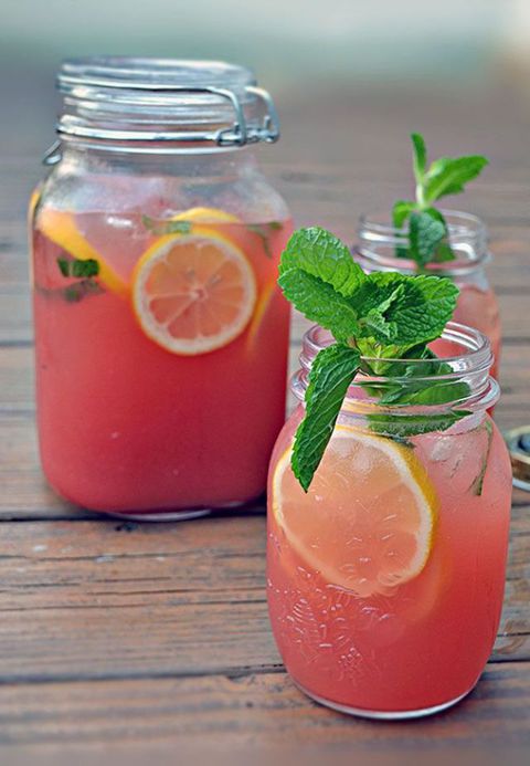 มึนเมา Watermelon Mint Lemonade Recipe