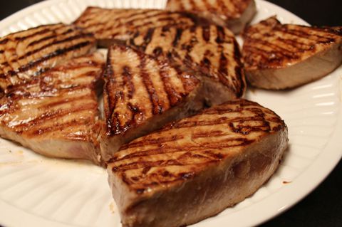 Wasabi Mayo ile Lidey Izgara Tuna Biftek