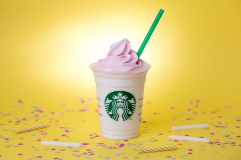 Starbucks Birthday Cake Frappuccino