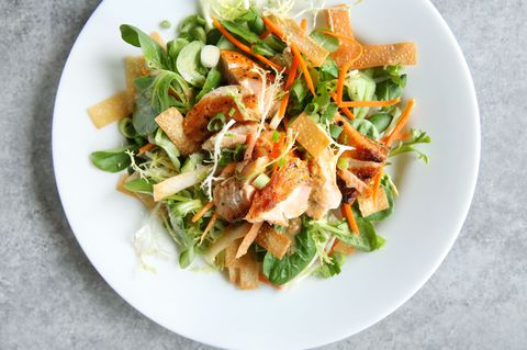 Sesam Ginger Salmon Salad Recipe