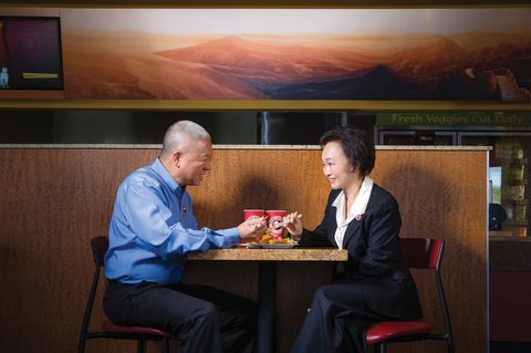 Panda Express Andrew and Peggy Cherng