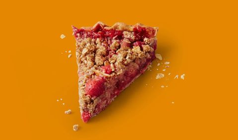 rdeča Berry Rhubarb Pie