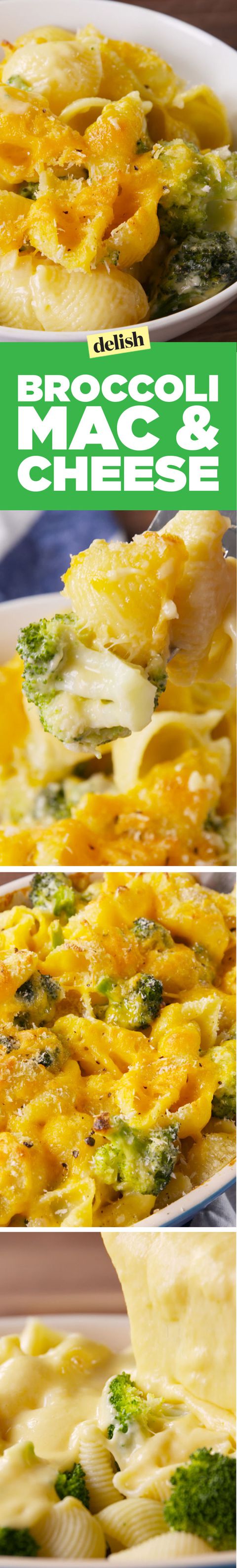 Broccoli Mac & Cheese Pinterest