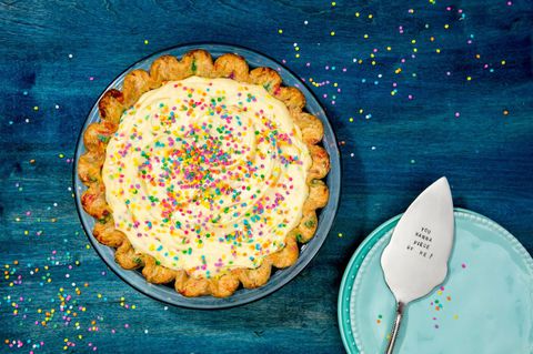 Doğum günü Cake Pie Recipe