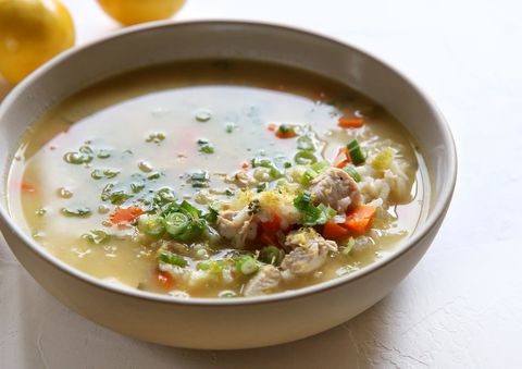Citron Chicken and Rice Soup Horizontal