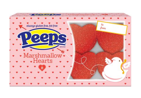 Peeps Valentine Hearts