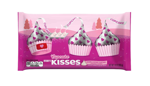 Hershey's White Cookie Cupcake Kisses