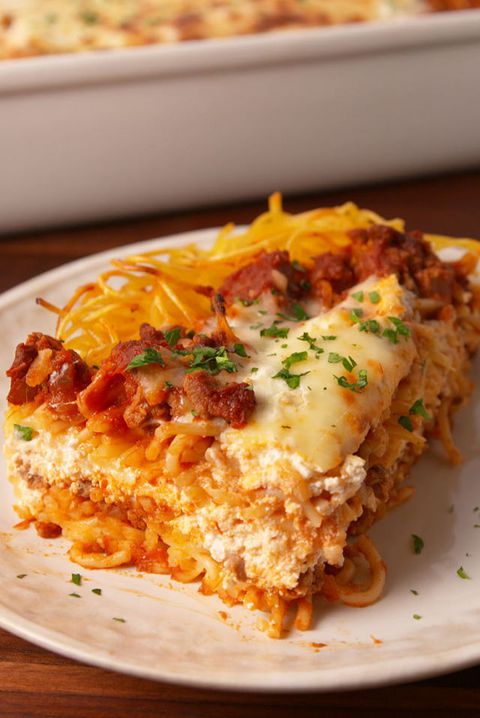 อาหารอิตาลีเส้นยาว Lasagna