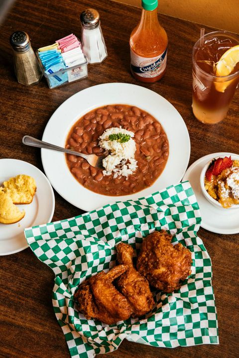 Röd Beans and Rice at Willie Mae's Scotch House Beauty