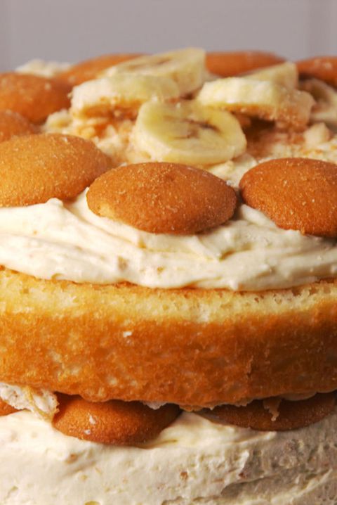 กล้วย Pudding Ice Cream Cake