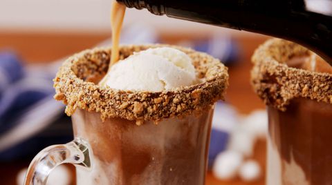 Bailey's S'mores Floats
