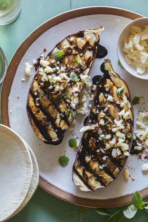 Yunan Grilled Eggplant Vertical