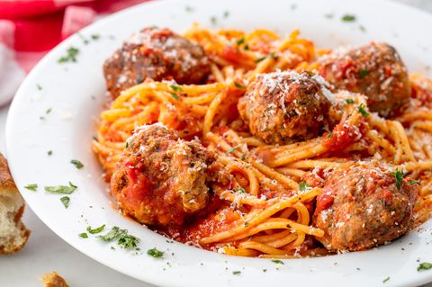 Špageti and Meatballs Horizontal