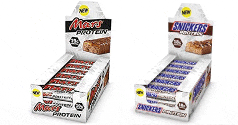 Snickers naredi sladkovodne palice s proteini
