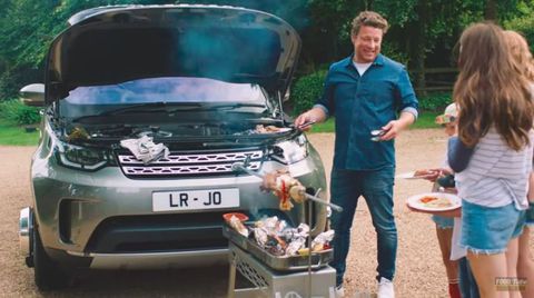 Jamie Oliver’ın arabası en soğuk On-The-Go mutfağına sahip
