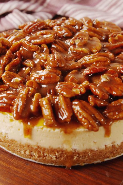 pekanový orech Pie Cheesecake Vertical