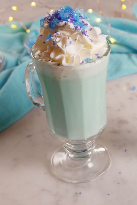 Elsa hot chocolate