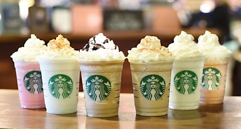Šťastné hodiny Starbucks ‘Frappuccino sa zmenia veľkou cestou