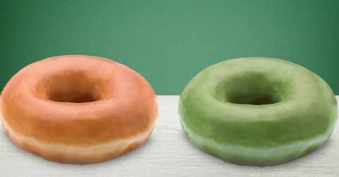 Krispy Kreme’s Donuts เปิดโลกเขียวสำหรับวัน St. Patrick’s