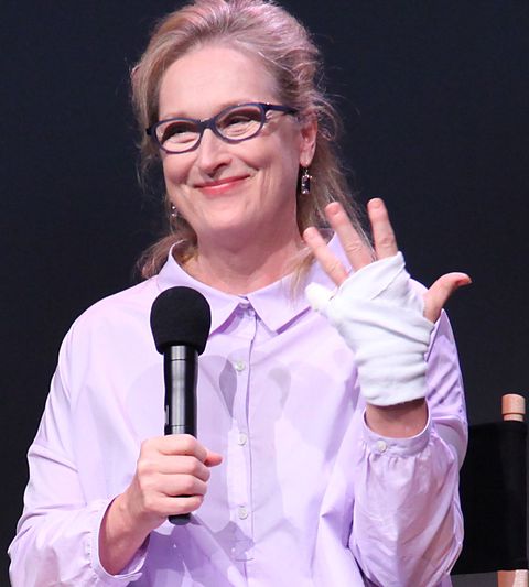 Meryl Streep, while recovering from 