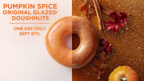 Krispy Kreme Kabak Spice Donuts Sıcak Bir Emtia Yapıyor