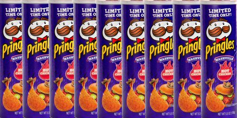 Pringles Nashville Sıcak Tavuk Chips Şimdi Raf Up Spicing Are