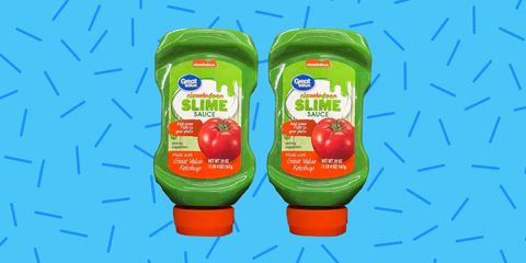Nickelodeon Slime Sauce Ketchup existerar nu för din heta hund