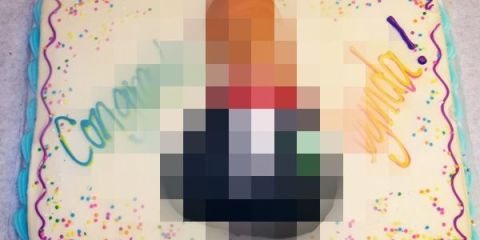 pixelated Penis Cake